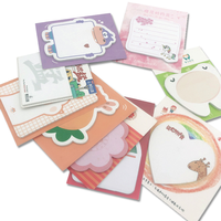 Blocs-notes promotionnels vintage pour liste de choses à faire, avec logo personnalisé imprimé, bloc-notes mignon, ensemble de notes autocollantes naturelles