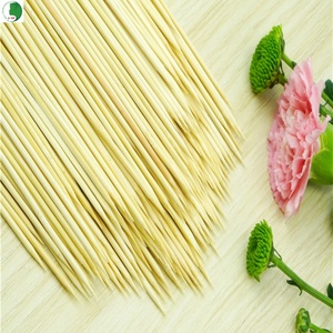 100 brochettes en bois pour barbecue, 6 mm, en gros au Vietnam, fabricant de brochettes géantes Bf25030zq, bâtonnets en bambou et en bois, brochettes de 2,5 mm, 20 cm, 6 pouces - Product Image 1