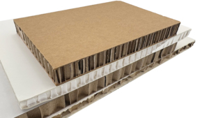 Giấy tổ ong Hội Đồng Quản trị 5, 10,16mm mặt Trắng lõi Nâu - Product Image 3