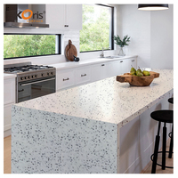 Matériaux de comptoir de cuisine en pierre, pierre artificielle, matériaux de surface solide, Koris Kitchen Top, comptoir de cuisine