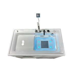 Baignoire de toilettage multifonctionnelle <span class=keywords><strong>pour</strong></span> animaux de compagnie, équipement imperméable et antidérapant <span class=keywords><strong>pour</strong></span> le toilettage quotidien des chiens et des chats, nettoyage et soin de la peau - Product Image 6