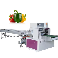Machine multifonctionnelle de détection, découpe et emballage automatique de poivrons verts et légumes pour petites entreprises