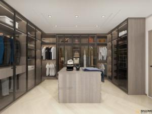 Dressing sur mesure, style européen, meubles de chambre à coucher, dressing moderne, armoire de chambre à coucher - Product Image 3