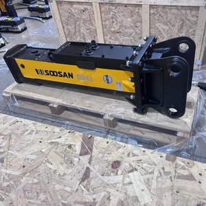 SQ43 New Construction Machinery Hydraulic Breaker for Mining Engine Motor Chisel Pump for 5-12 Tons Excavators 1 Year Warranty - Product Image 1
