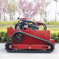 2025 DZR pabrik nol putaran SLPoe mesin pemotong rumput 1070mm lebar pemotongan harga rendah mesin pemotong rumput Crawler untuk DIY