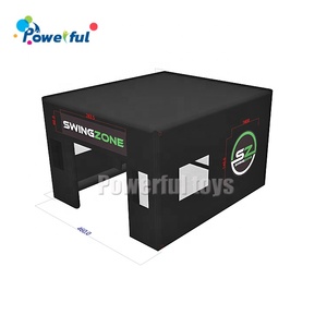 Phổ biến ngoài trời tổ chức sự kiện cho thuê thể thao <span class=keywords><strong>Inflatable</strong></span> Golf Simulator lều với màn hình - Product Image 3