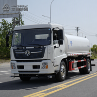 Camion-citerne à eau Dongfeng 4x2, 12000 litres, arroseur, camion-citerne pour le contrôle de la poussière