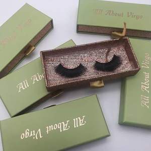 3 D25mm20mm Wimpern verkäufer Großhandel Custom Rose Gold Verpackungs box mit UV-Vorteil Kostenlose Probe mit Logo-Anpassung - Product Image 5