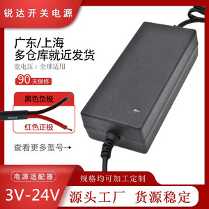 Adaptateur d'alimentation externe 24V 12V 15V 3V 5V 6V 7.5V 9V avec fils nus étamés pour friteuse à air - Product Image 2