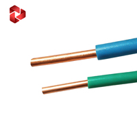 Auf Lager PVC-isoliertes Elektrokabel BV BVR RV Kupfer Flexibel 1,5mm 2,5mm 6mm 20mm Hausverdrahtung Gebäude Schnelle Lieferung