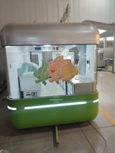 Factory Direct Sales Rolling <b>Gas</b> Food Cart/concession Food Trailer Ice Cream Cart <b>BBQ</b> Cart/electric Food Warmer and Car - Product Image 1