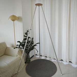 Soporte de aluminio portátil para <span class=keywords><strong>hamaca</strong></span> de bebé, diseño europeo fuerte y ligero para uso en interiores, soporte de servicio OEM/ODM - Product Image 1