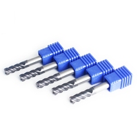Fraise en bout en carbure monobloc revêtue d'AlTin à 4 cannelures Zcc GM-4E-D6.0 avec tige de 50mm 100% CNC d'origine