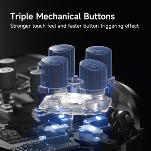 EasySMX X10 Không Dây Cơ Khí Gamepad Bốn Hội Trường USB PC Chuyển Hơi Nước Android TV Android IOS Di Động Điều Khiển - Product Image 3