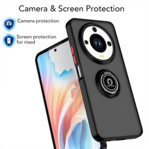 เคสโทรศัพท์มือถือสำหรับ Honor X60/X9c Smart เคสติดรถยนต์มีห่วงแม่เหล็กสัมผัสเรียบเนียนทันสมัย - Product Image 2