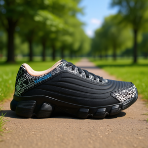 Scarpe da tennis Karosso per bambini, tomaia in pelle, fodera in rete, suola in gomma EVA, alla moda per ragazze, uso esterno estivo - Product Image 2