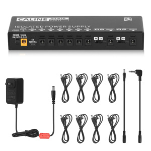 <span class=keywords><strong>Caline</strong></span> CP-211 Vollständig Isolierte 8-Ausgangs-Aluminium-Netzteil mit CE ROHS für 18V Eingang, 9V/12V/15V/18V Ausgänge für Gitarre - Product Image 4