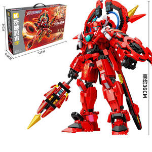 Blocs de construction Keeppley, robot articulé blindé mecha, jouet de personnage d'anime, mini modèle magique, briques d'assemblage, série de collection - Product Image 3