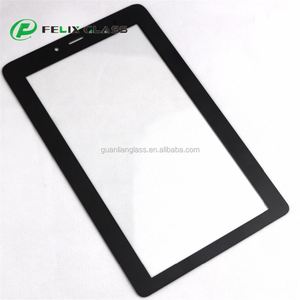 Flat Silk <b>Screen</b> Printing Colorful Tempered Electronic Product Panel 0.7mm Display Glass - Product Image 1