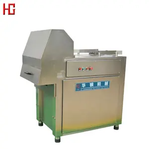 Electric frozen chicken meat bone cutters / fish bone crusher / meat cutting equipment for sale