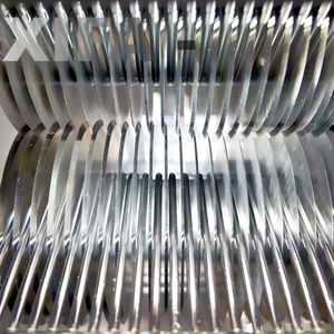 Filet de poulet automatique commercial poitrine de porc frais boeuf double <span class=keywords><strong>port</strong></span> électrique viande congelée automatique trancheuse Cutter Machine - Product Image 2