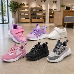 Sepatu Sneakers Anak Ringan Bernapas, Sepatu Olahraga Kasual Anti Selip Sol Tebal, Harga Pabrik Murah - Product Image 1