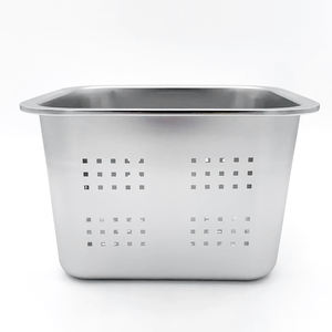 Bac carré en acier inoxydable 201 Golden Key avec couvercle, idéal pour la cuisson, les plats à gratin, les plats à rôtir pour la cuisine - Product Image 4