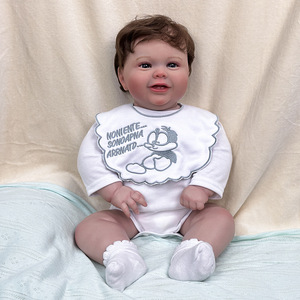 Kindure 22 İnç Yeniden Doğmuş Bebek Oyuncak Bebek 22 İnç Gerçekçi Yeniden Doğmuş Bebek Bebekler - Product Image 5