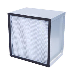 高効率H13 H14 HEPAフィルター 85%-99.999%0.3μm ラミナーフローフード ディーププリーツデザイン 環境に優しい 新型HVAC AHU換気システム - Product Image 5