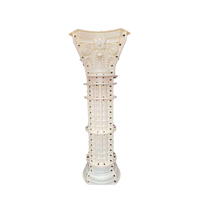 Moulures en plastique ABS de qualité supérieure, style européen, colonnes carrées en béton de type pilier romain pour villa, vente directe d'usine Renfa