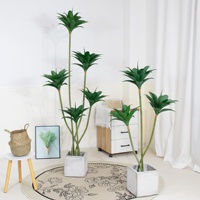 Sculpture de table extra large au look vintage moderne Plante artificielle de qualité quantité minimale de commande bas pour les décorations de Noël de Pâques et du Nouvel An