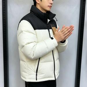 Chaquetas de Invierno para <span class=keywords><strong>Hombre</strong></span>, Marca <span class=keywords><strong>North</strong></span>, Diseño Personalizado, Chaqueta Corta Acolchada de Lujo para <span class=keywords><strong>Hombre</strong></span>, Cortavientos con Cierre y Protección Facial - Product Image 4
