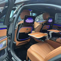 Support spécifique AZTON E260 pour écran de divertissement arrière de voiture 13,3 pouces 1080P IPS sans perçage, ajustement parfait pour Mercedes GLS GLE E G
