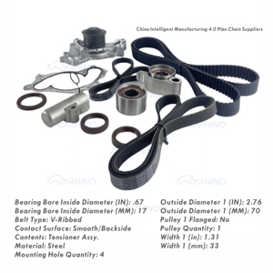 Piezas <span class=keywords><strong>de</strong></span> automóvil OE 16100-29085 1MZ bomba con sistema <span class=keywords><strong>de</strong></span> suministro <span class=keywords><strong>de</strong></span> agua Kit <span class=keywords><strong>de</strong></span> <span class=keywords><strong>correa</strong></span> <span class=keywords><strong>de</strong></span> distribución para Toyota Avalon,Camry,Lexus ES300,RX300 - Product Image 2