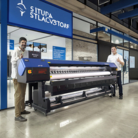 8ft 3.2m rouleau à rouleau UV machine d'impression éco-solvant grand format vinyle autocollant UV machine d'impression bannière imprimante avec 4 têtes
