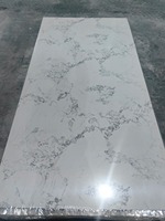 Panneau mural en marbre avec revêtement UV, panneau en PVC imperméable pour la décoration intérieure d'hôtels, d'appartements et de bureaux