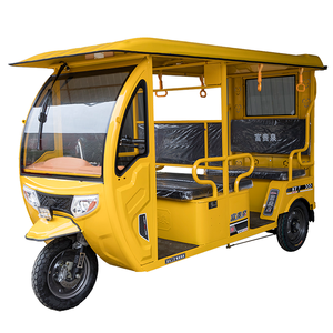Tricycle électrique pour adultes FGQ Bajaj Tuk Tuk, moto-taxi, prix, capacité 4 passagers, ouvert, sans batterie - Product Image 1
