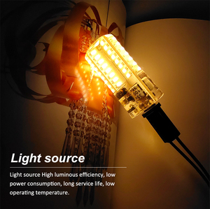 Ampoule LED G4 3W 2700K Blanc Chaud Doux AC 110V Base Plastique SMD Forme T6 Usage Résidentiel - Product Image 6