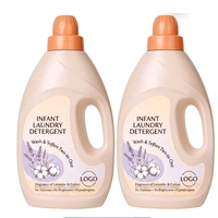 Détergent à lessive liquide pour le nettoyage des vêtements, parfum de jasmin et floral, écologique, blanchissant et adoucissant, vente en gros