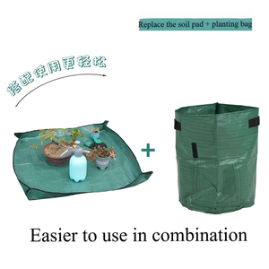 Sacs de culture en tissu PE pour jardin, sacs de culture pour légumes avec aération à rabat, pots en feutre pour pommes de terre - Product Image 5