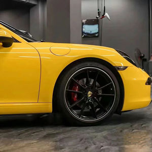 Film de protection de voiture jaune tournesol brillant, autocollants pour carrosserie, film vinyle auto-adhésif pour voiture - Product Image 6