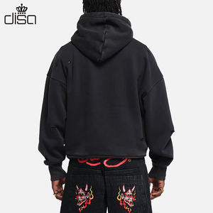 Felpa con Cappuccio da Uomo Invernale Oversize di Marca con Logo Personalizzato Ricamato, Stampa Ecologica e Stile Casual - Product Image 2