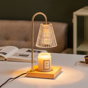 Lampe de table d'intérieur chauffe-cire et diffuseur de parfum pour chambre à coucher - Product Image 1