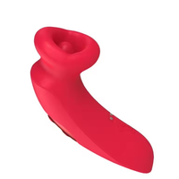 2-in-1 Vibrator für Frauen mit Klitoris-Stimulator, 9 Vibrationsstufen, 3 Saugmodi, USB-Aufladbar, IPX6 Wasserdicht, Nippel-Stimulation