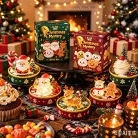 Jouet anti-stress créatif en forme de créature verte du Grinch, en caoutchouc, type pain vapeur, pour Noël et Halloween, boîte cadeau, simulation réaliste