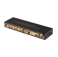 Conversion de décodeur audio DTS AC3 5.1 canaux répartiteur DAC carte son d'ordinateur USB