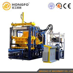 Máquina para Hacer Bloques de Concreto Techman Qt8-15 China - Product Image 5