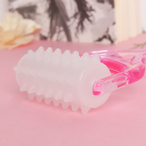 Huijie Plastic <b>Roller</b> Massager Blue Needle Type For <b>Neck</b> Waist Legs Back Feet Head - Product Image 2