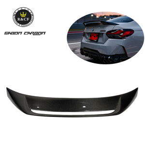 Aileron de coffre arrière en fibre de carbone style AD pour BMW G87 M2 G42 Série 2 <span class=keywords><strong>2022</strong></span>+ - Product Image 1