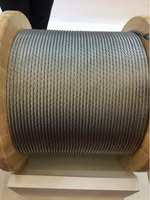 Câble Tensor / Câble de serre / Câble en acier galvanisé 1x7 1/8\" 1/4\" 3/16\"